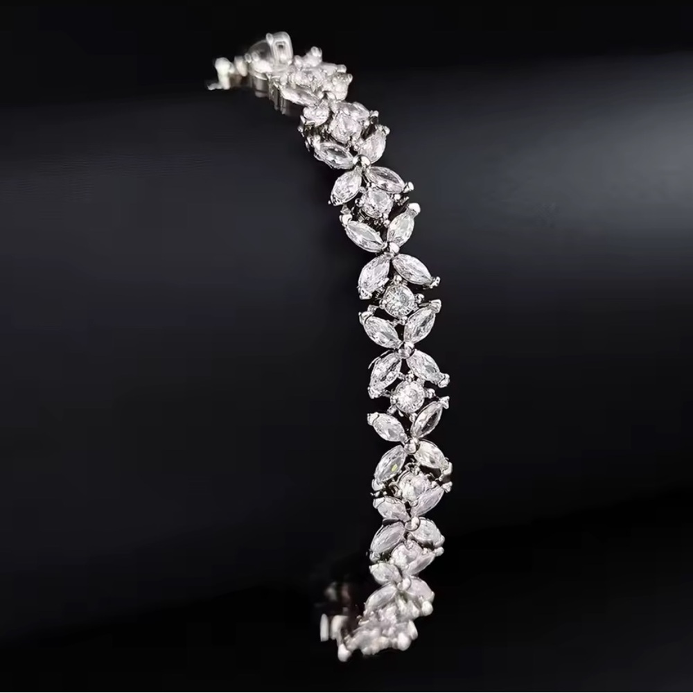 Swarovski Silver Crystal Bracelet